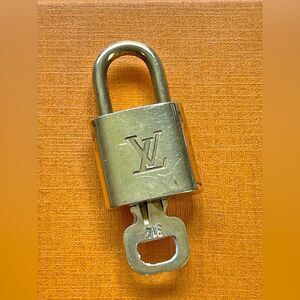 Vintage Louis Vuitton Lock and Key #314